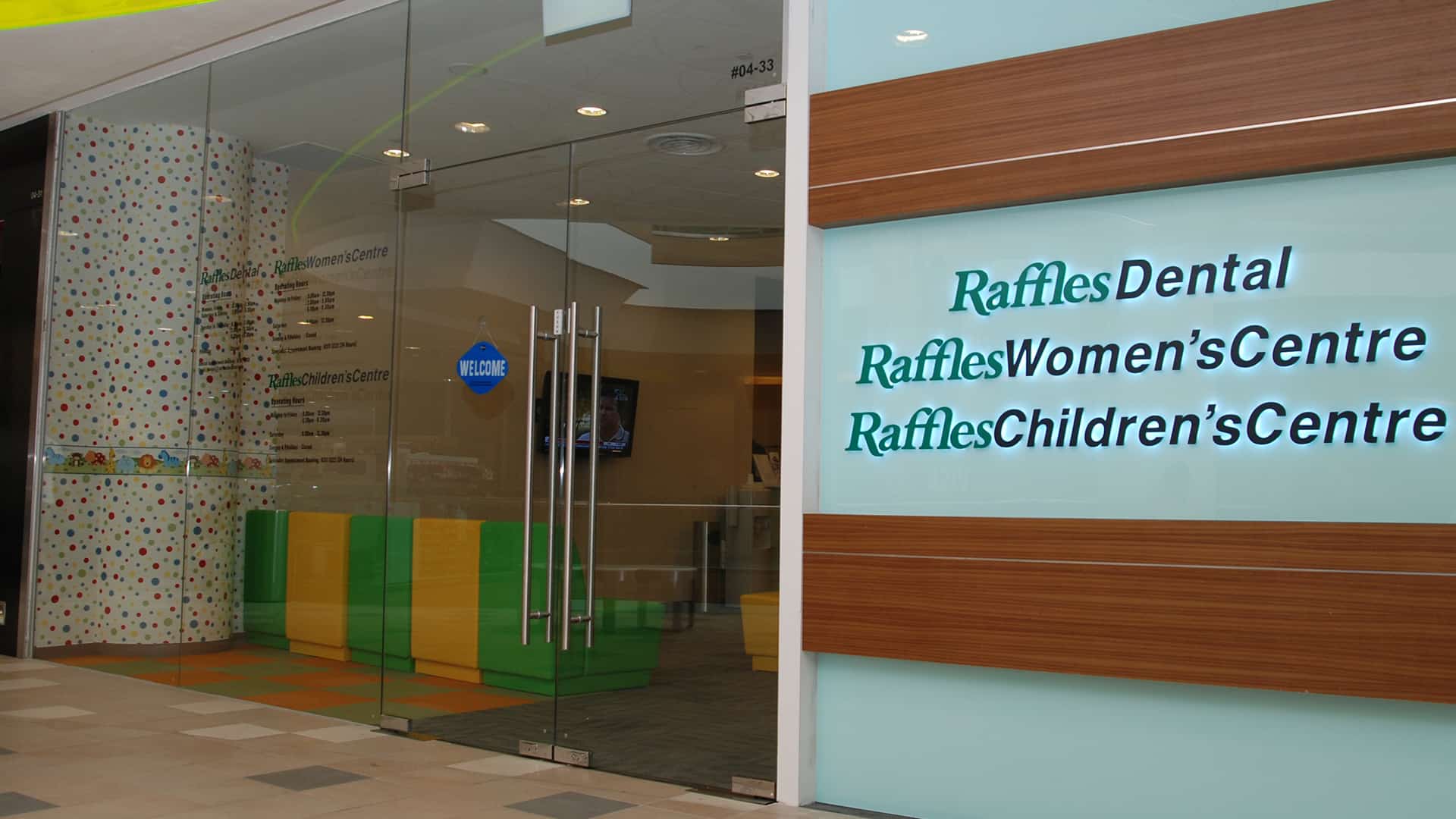 Tampines One Raffles Children's Centre, Women's Centre and Dental clinic