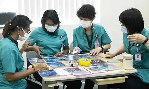 Raffles Hospital nurising education