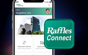 Raffles Connect app