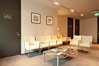 Raffles Executive Medical Centre comfortable lobby and premium service