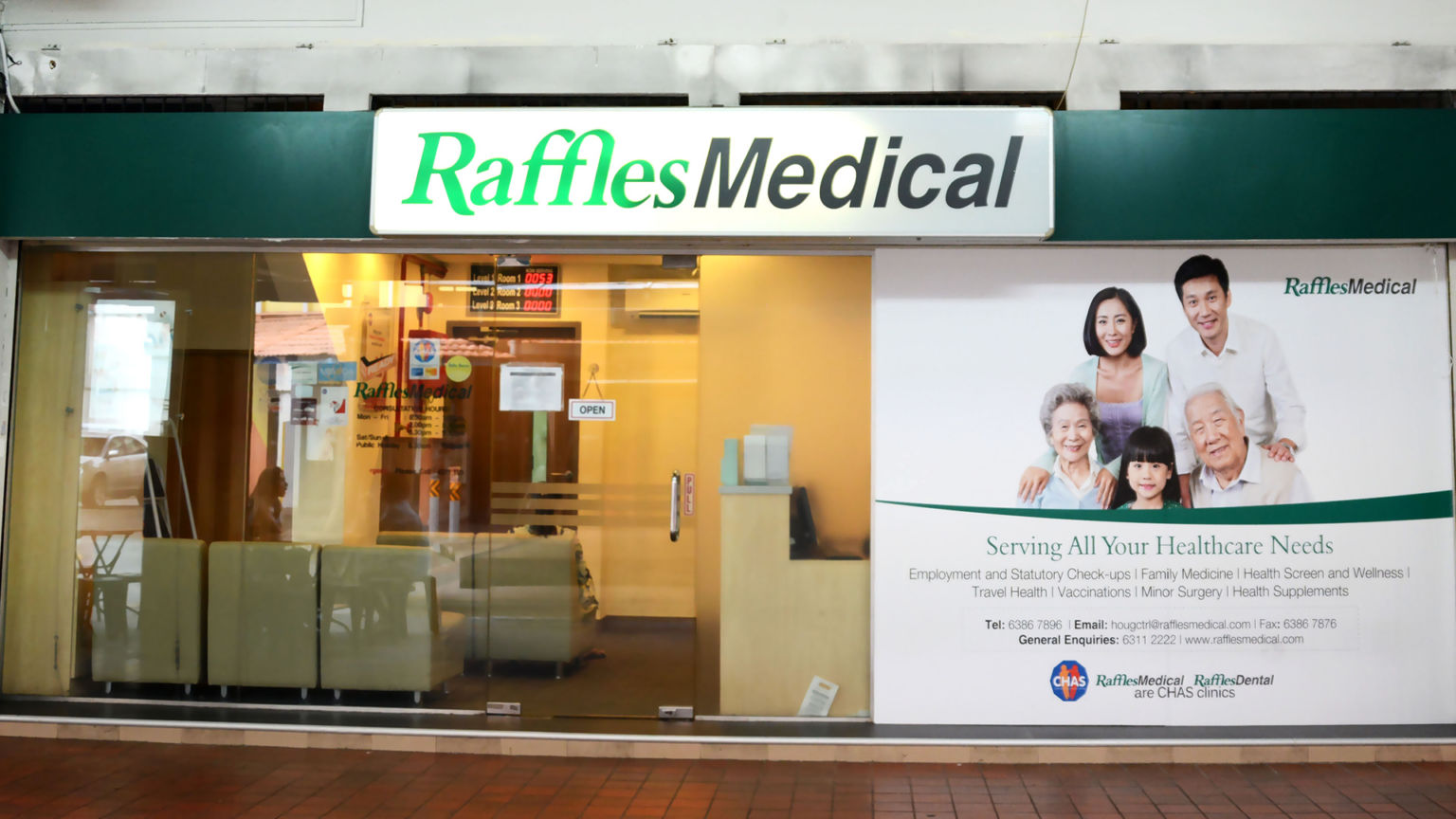 Find a clinic near you singapore raffles medical dental