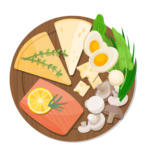 foods rich in vitamin D and calcium - fish, egg, dark leafy vegetables etc
