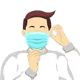 Remember to put on your mask correctly