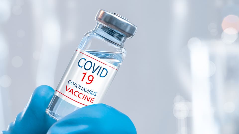 COVID-19 vaccine vial