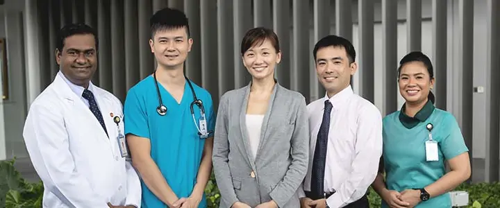 raffles medical group team of doctors, nurses and staff