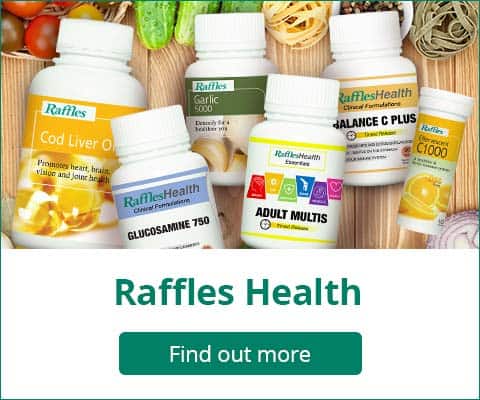 raffles health ecommerce store
