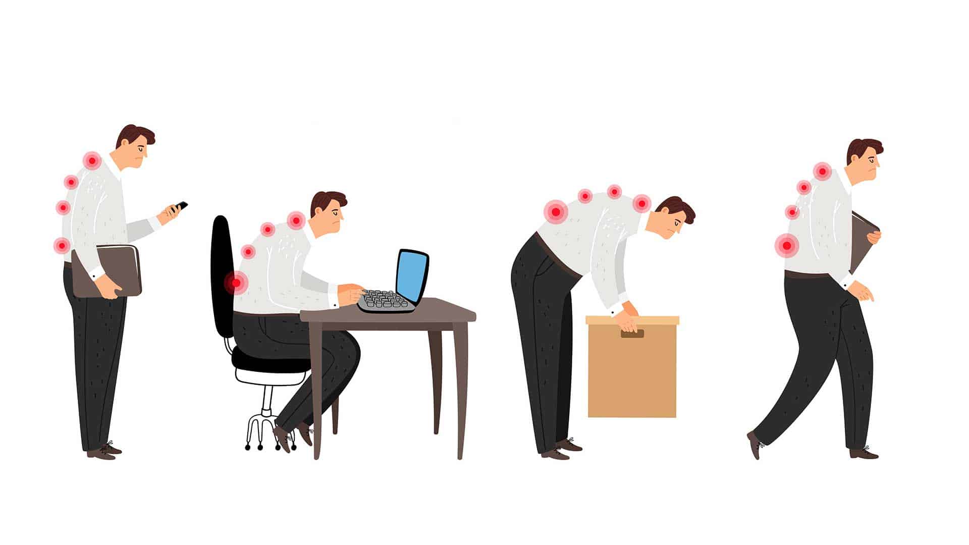 Avoid bad posture Avoid bad posture