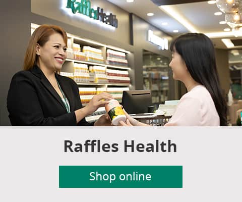 raffles health ecommerce store