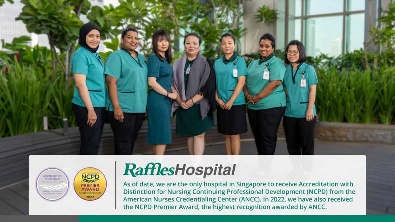 NED ANCC Raffles Hospital nursing staff