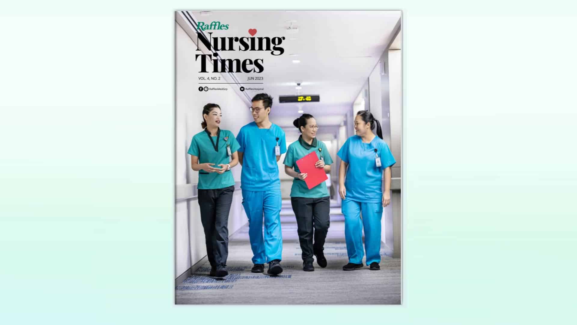 Raffles Medical Group - Nursing Times June 2023 edition