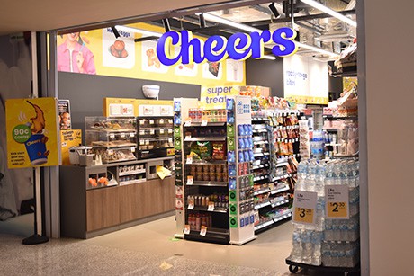 Cheers convenience store at Raffles Hospital