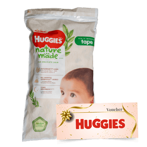 Eco-friendly diapers and voucher Eco-friendly diapers and voucher