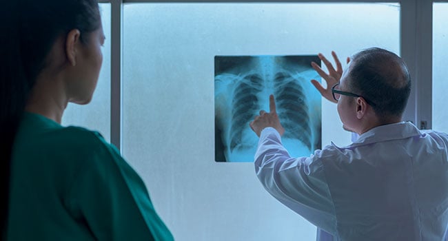 Chest X Ray examination