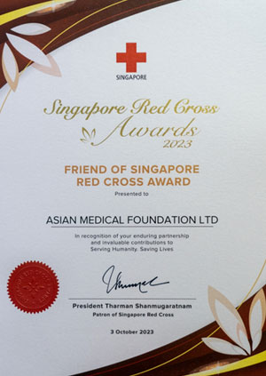 friend of sg red cross award amf oct 2023