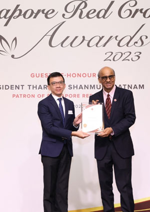 Friend of Singapore Red Cross Award Ceremony with President