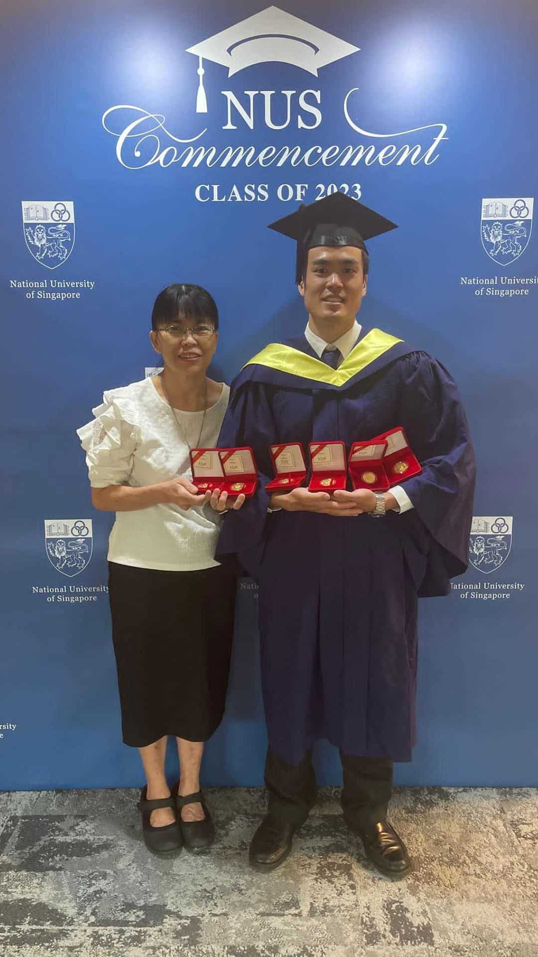 Paul Tang graduation ceremony