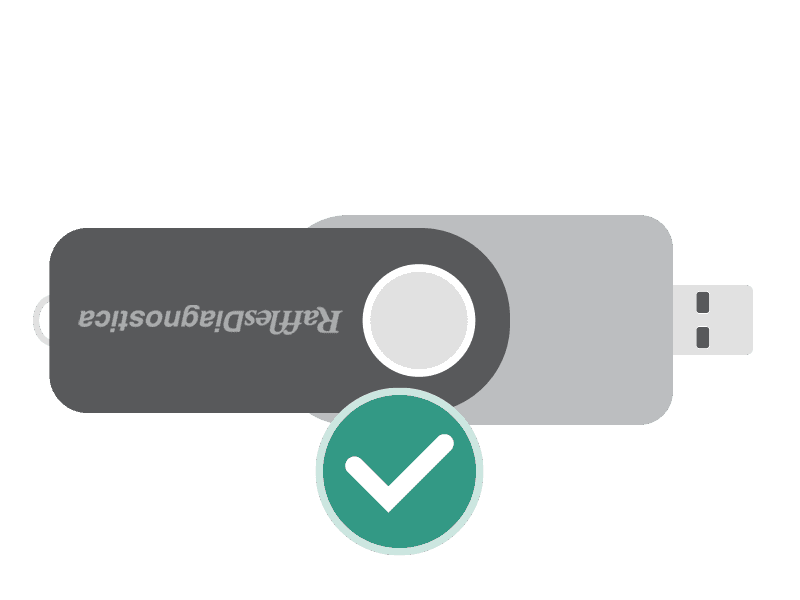 DICOM flip drive ready for use DICOM flip drive ready for use