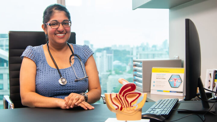 Dr Aswini Balachandran, Raffles Women's Centre, Contributor of this Article