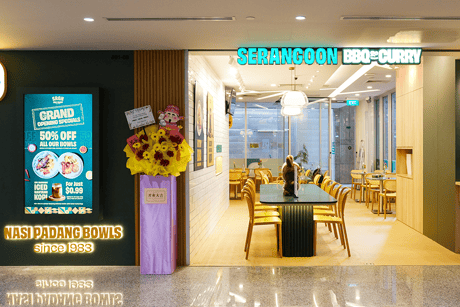 Serangoon BBQ and Curry at Raffles Hospital level 1