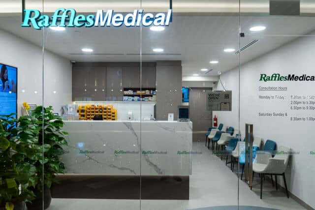 i12katong raffles medical clinic front