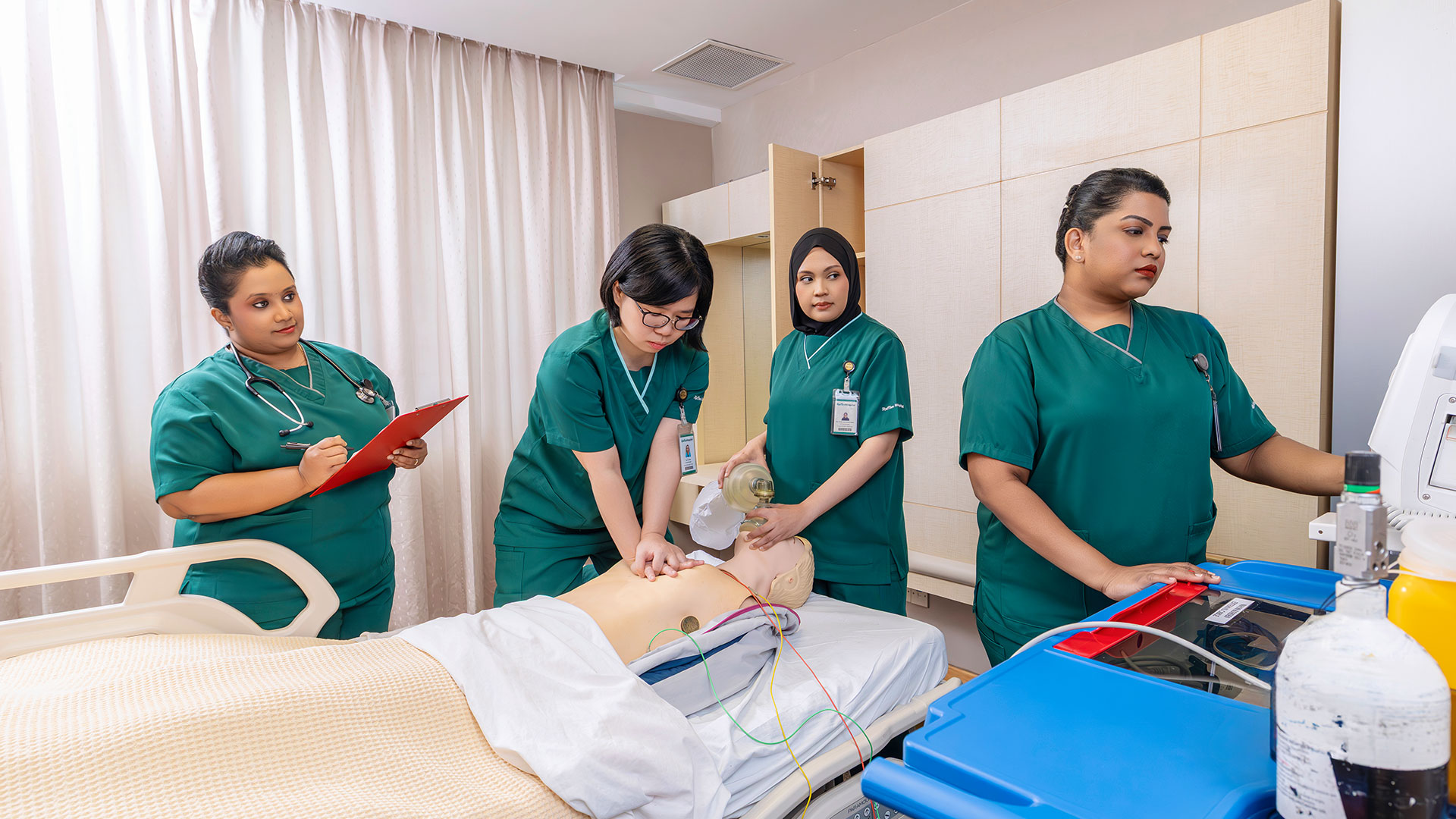 learning experience training raffles healthcare insistute