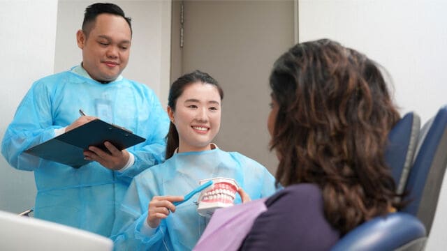 routine dental check up raffles dental