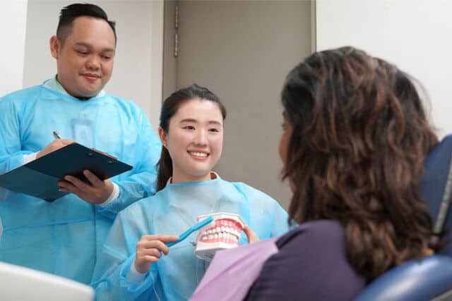 routine dental check up raffles dental