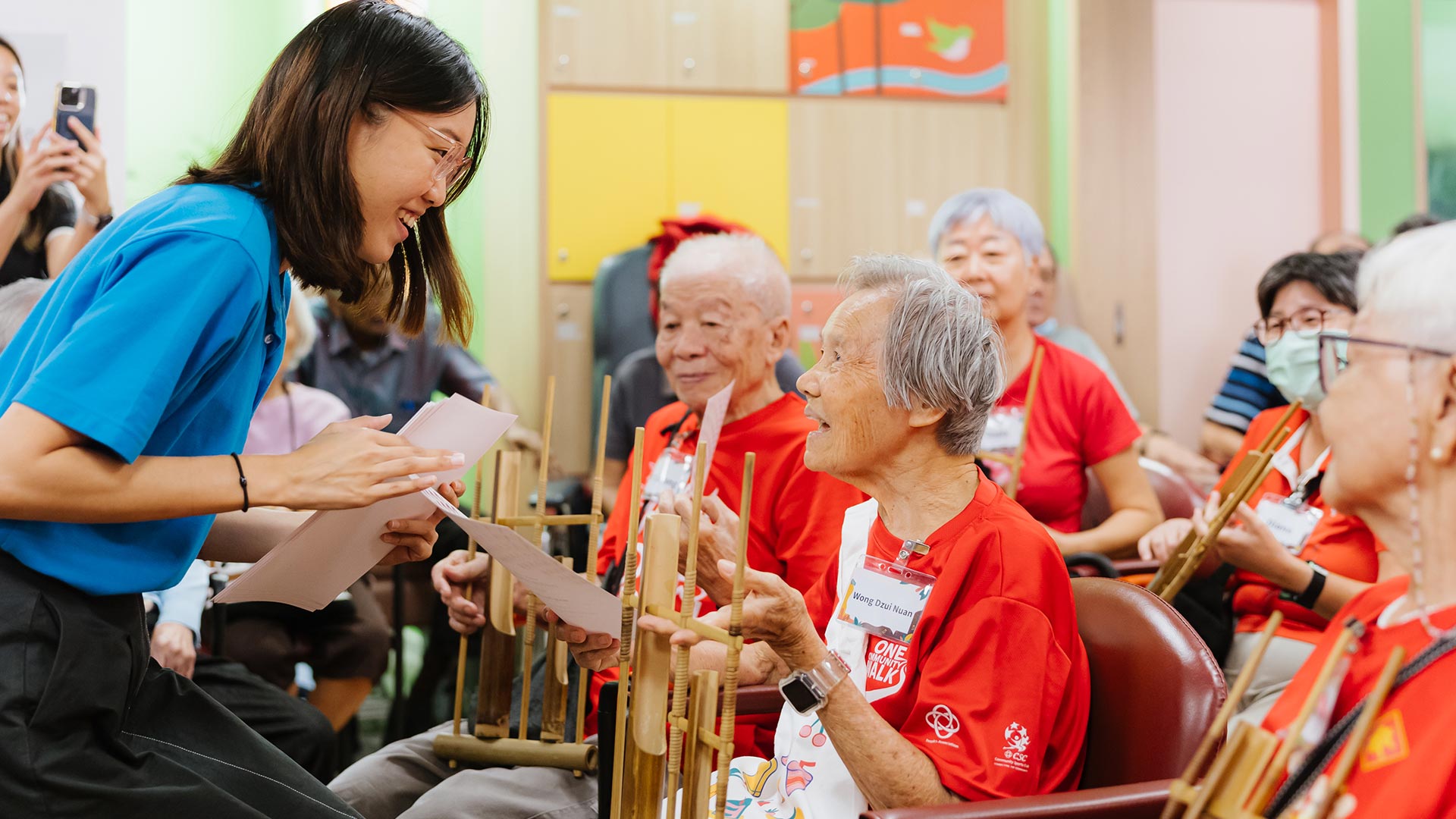 Esplanade Angklung Workshops 30 classes end of mar 2025
