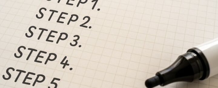 Break task into simple steps