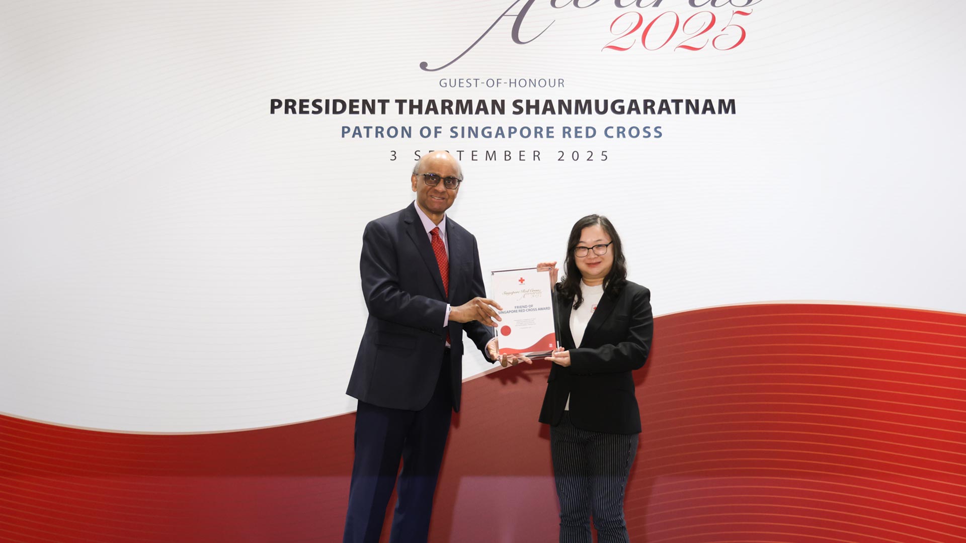 Friend of Singapore Red Cross Award AMF