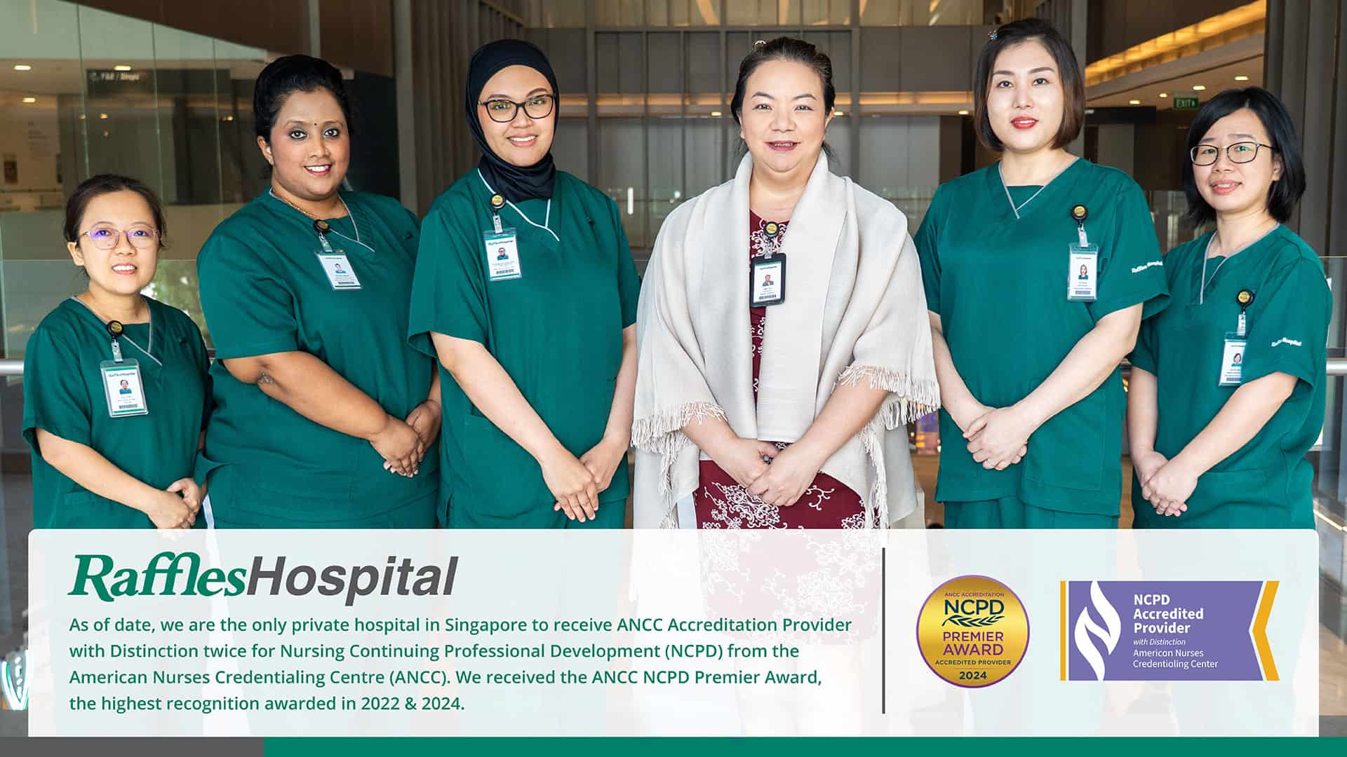 ANCC Raffles Hospital 2024 award