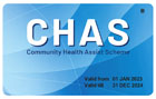 Blue Health Assistant Card
