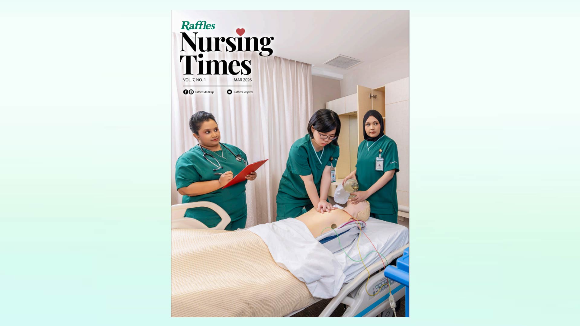 raffles medical group nursing time march 2026 issue