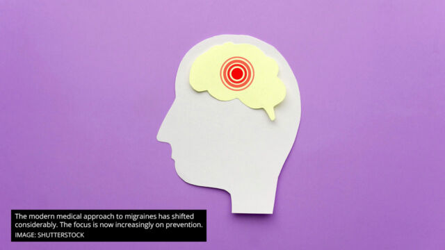 modern medical approach to migraines increasingly focus now on prevention