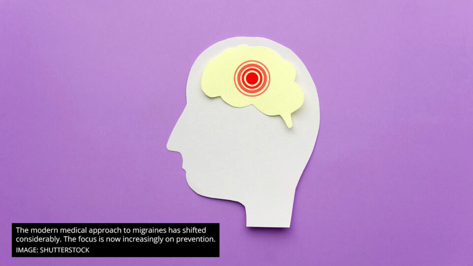 modern medical approach to migraines increasingly focus now on prevention