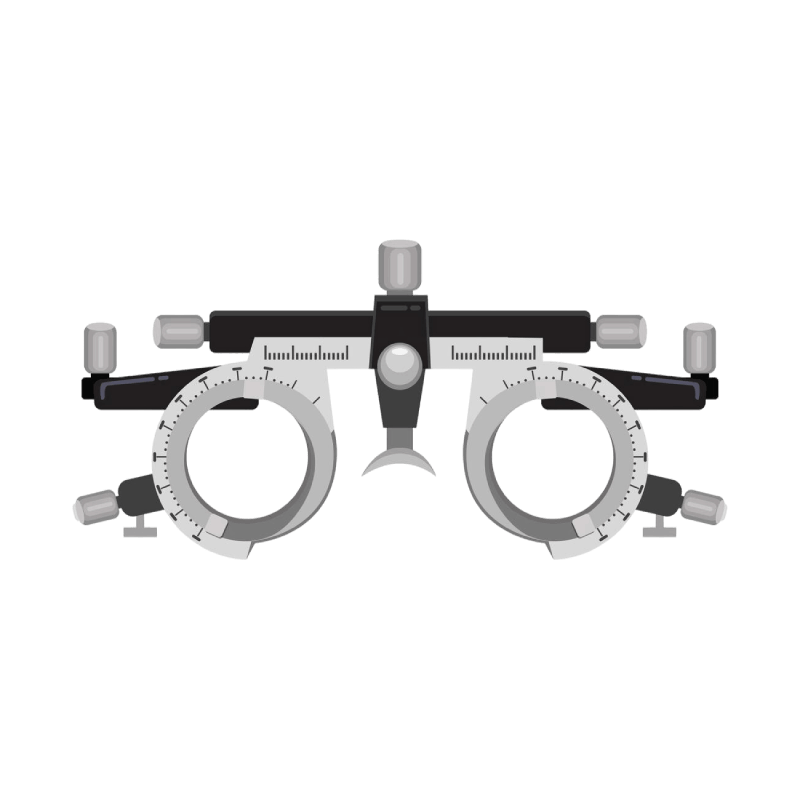 Illustration introducing common paediatric ophthalmology conditions, explaining that myopia, amblyopia and strabismus can affect children's vision development and daily activities if left undetected.