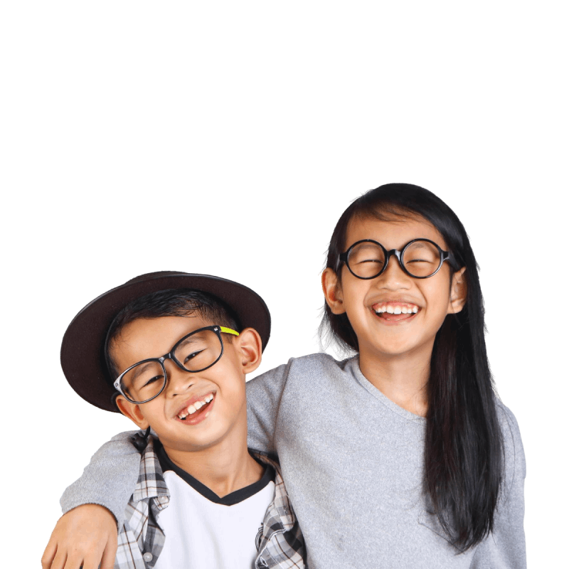 Illustration introducing paediatric ophthalmology, explaining that it focuses on diagnosing and treating eye conditions in children and highlighting the importance of early detection.