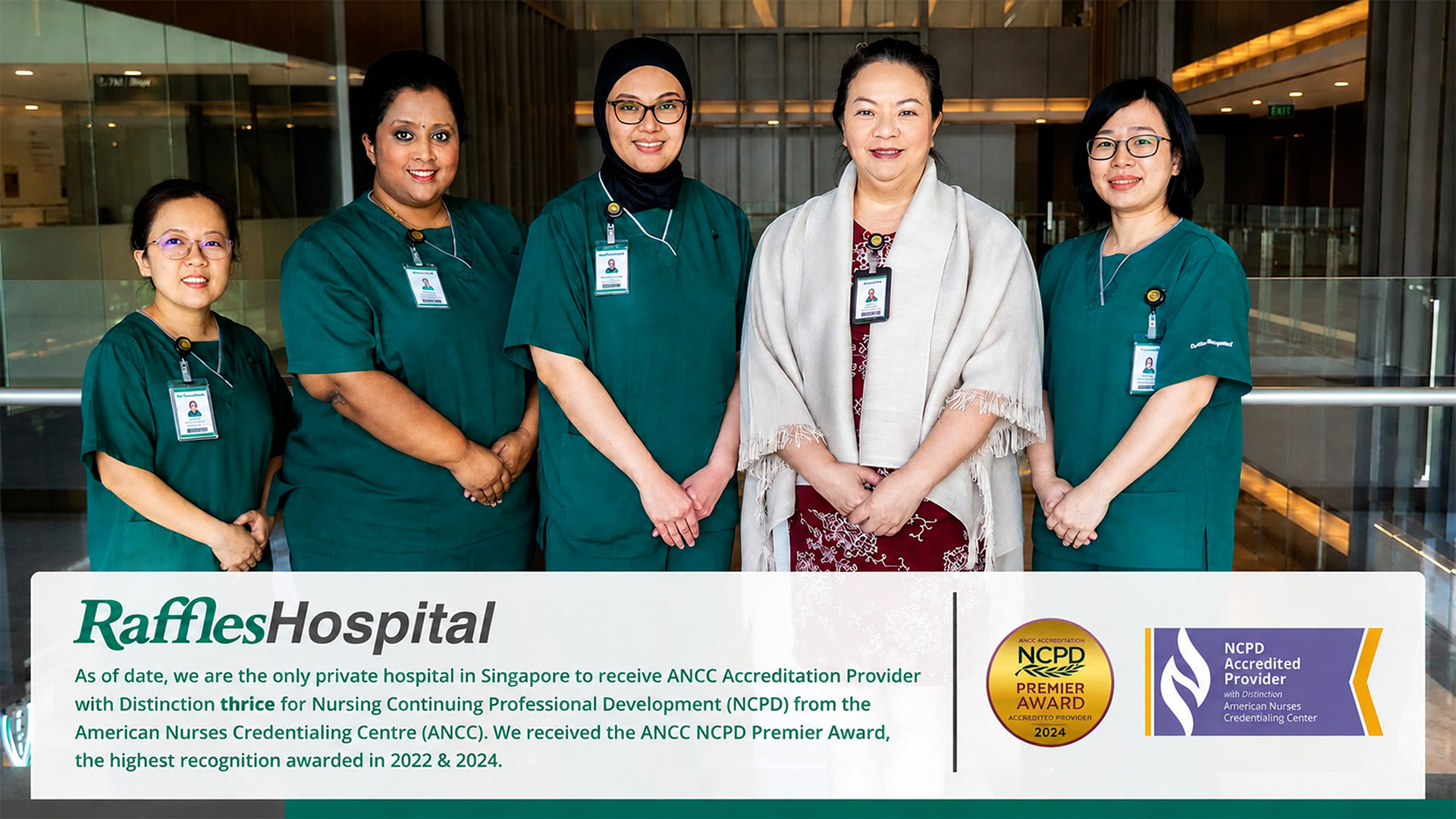 ANCC Raffles Hospital 2024 award